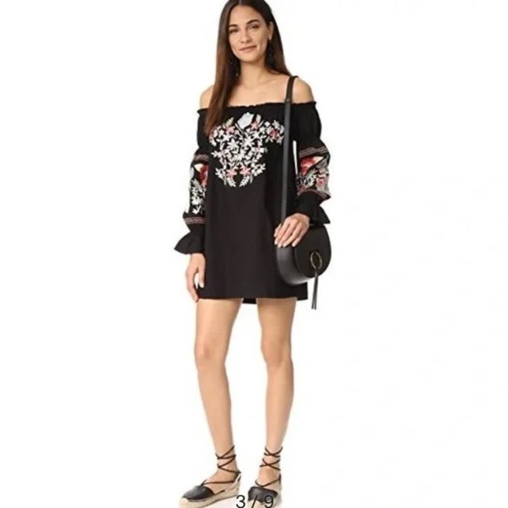 Free People Fleur Du Jour Enchanted Mini Dress Large -NWT